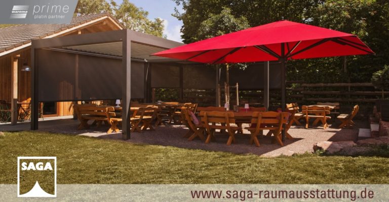 SAGA Raumausstattung ist Spezialist für Gardinen, Bodenbelag, Sonnenschutz, Markisen, Pergola, Rolladen, Insektenschutz und Wasserschaden in Aschaffenburg