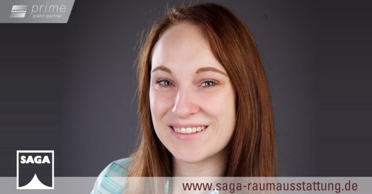 Annalena Hahn | SAGA Raumausstattung ist Spezialist für Gardinen, Bodenbelag, Sonnenschutz, Markisen, Pergola, Rolladen, Insektenschutz und Wasserschaden in Aschaffenburg