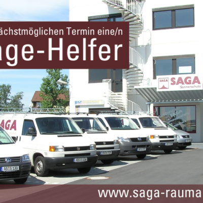 Montagehelfer bei SAGA Raumausstatung Aschaffenburg